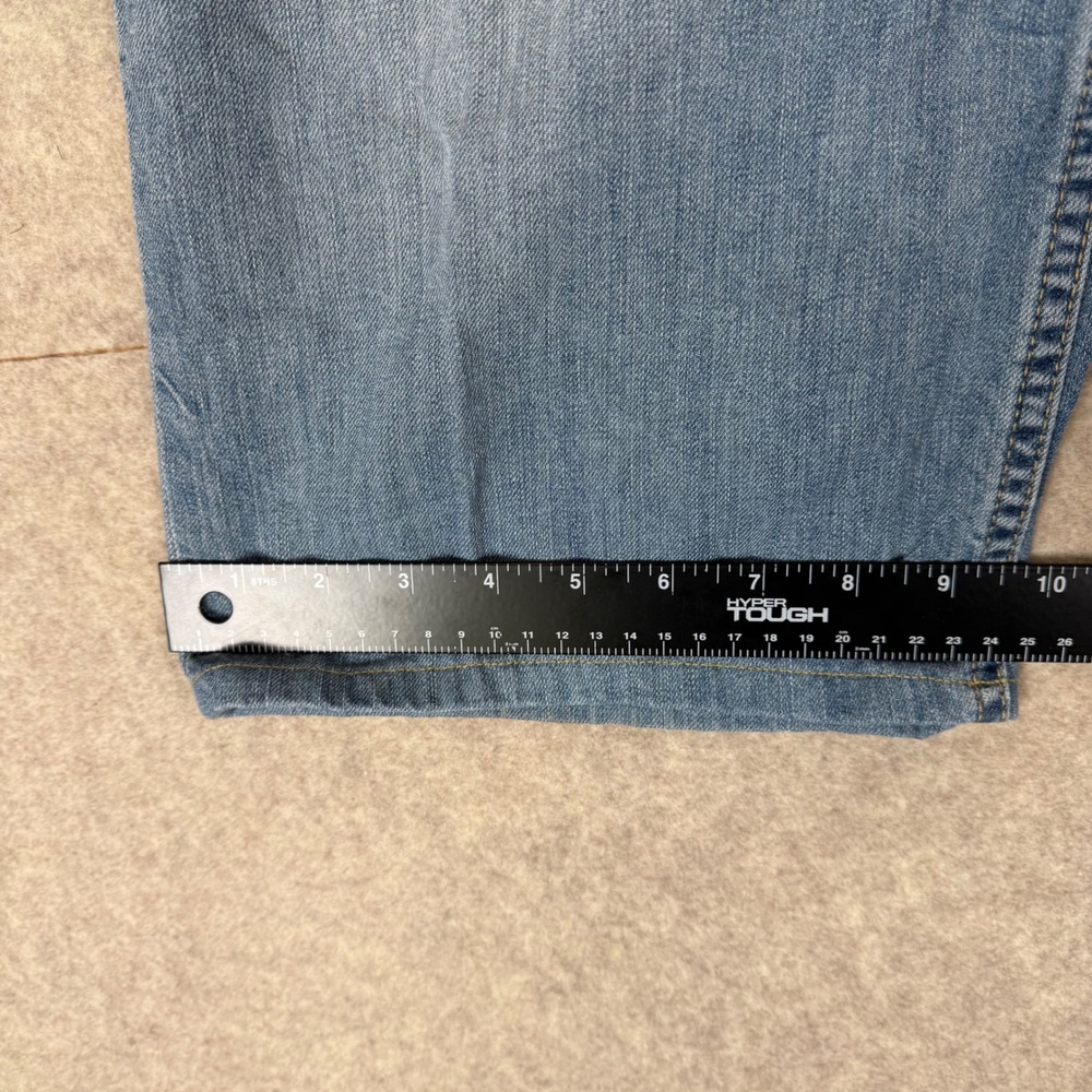 Levi's 559 Relaxed Straight Jeans 44x30 (43x29.5) Light Wash Denim Blue Casual - Picture 9 of 11
